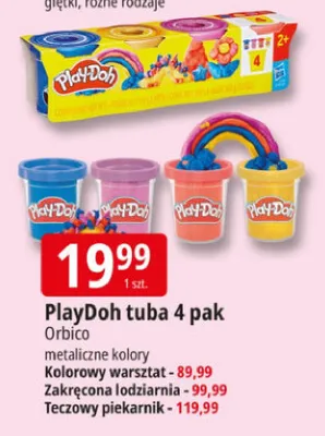 PlayDoh tuba 4 pak promocja w Leclerc