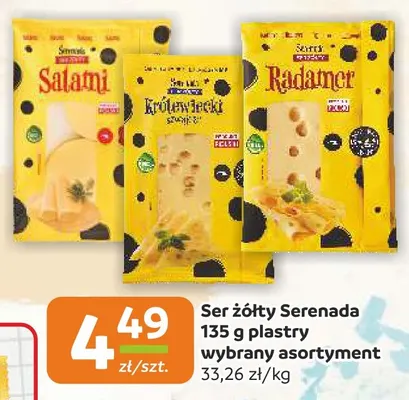 Ser Królewiecki w plastrach Serenada promocja w Gama