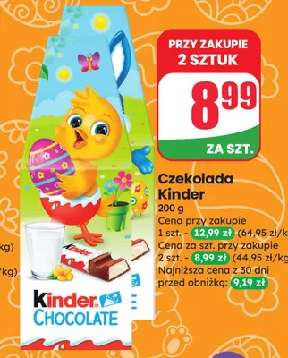 Czekolada promocja w Dino
