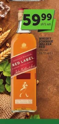 Whisky Johnnie Walker Red promocja w ABC