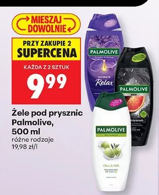 Żel pod prysznic Palmolive różne rodzaje promocja w Biedronka