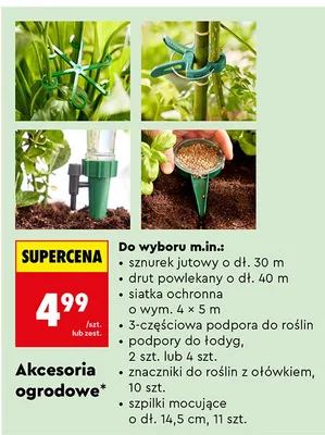 Akcesoria ogrodowe promocja w Biedronka