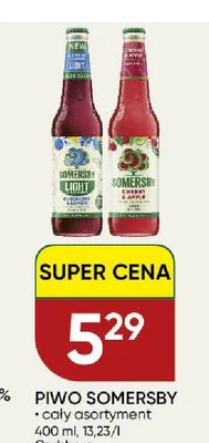 Piwo Somersby Light Blueberry & Lemon promocja w Chata Polska