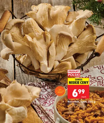 Boczniak promocja w Biedronka