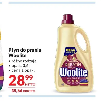 Płyn do prania Woolite Mix Colors promocja w Makro