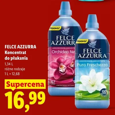 Koncentrat do płukania Felce Azzurra Orchidea Nera promocja w Lidl