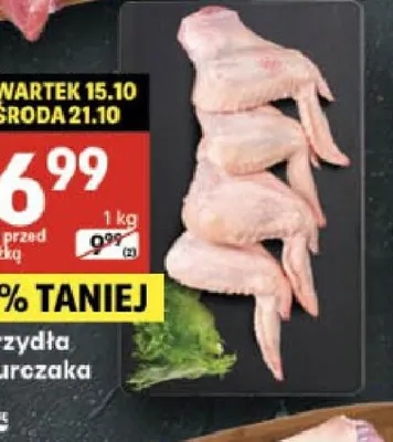 Skrzydła z kurczaka promocja w Delikatesy Centrum
