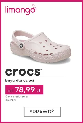 Buty Baya dla dzieci Crocs promocja w Limango