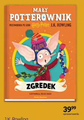 Książka Przewodnik po serii Harry Potter. Mały potterownik: Zgredek promocja w Empik