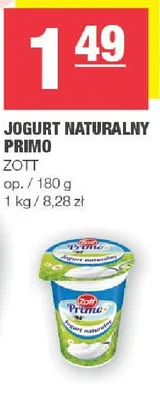 Jogurt naturalny promocja w SPAR