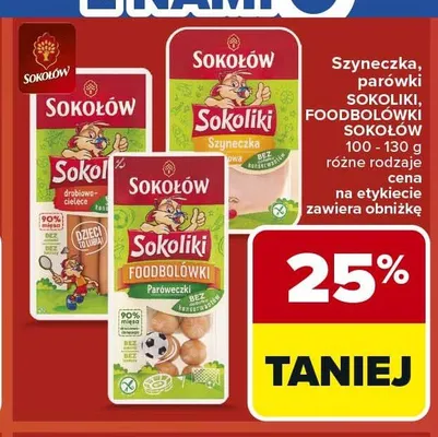 Szyneczka Sokoliki Sokołów promocja w Carrefour Market