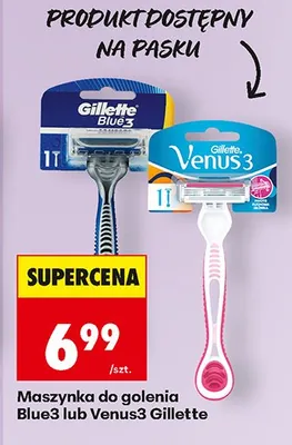Maszynka do golenia Blue3 promocja w Biedronka