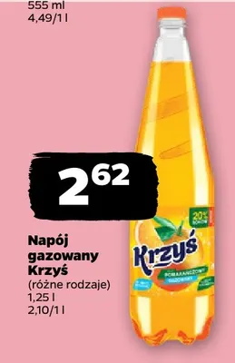 Napój gazowany Krzyś promocja w Netto