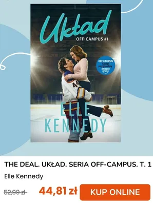 Książka The Deal. Układ. Seria Off-Campus. T. 1 Elle Kennedy promocja w taniaksiazka.pl