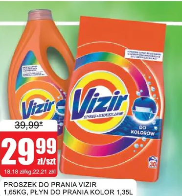 Proszek do prania Vizir promocja w Bingo