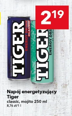 Napój energetyzujący Tiger Classic promocja w LEWIATAN
