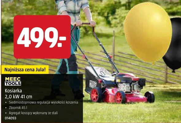 Kosiarka 2,0 kW 41 cm promocja w Jula
