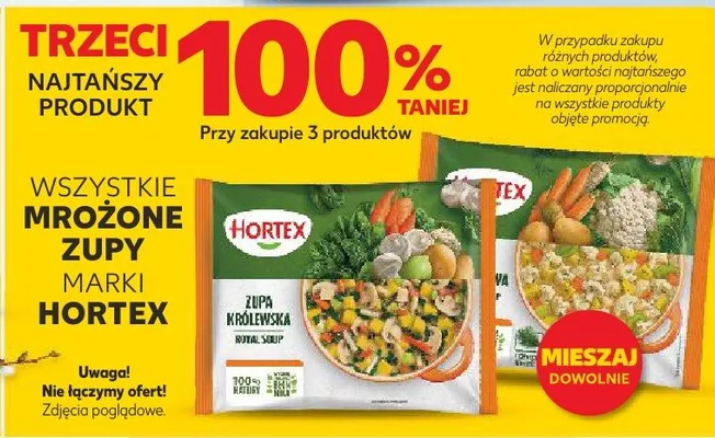 Zupy różne rodzaje promocja w Kaufland