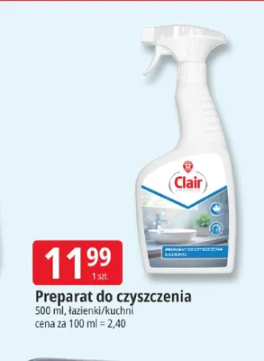 Preparat do czyszczenia kuchni Clair promocja w Leclerc