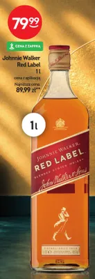 Whisky Johnnie Walker Red Label promocja w Żabka