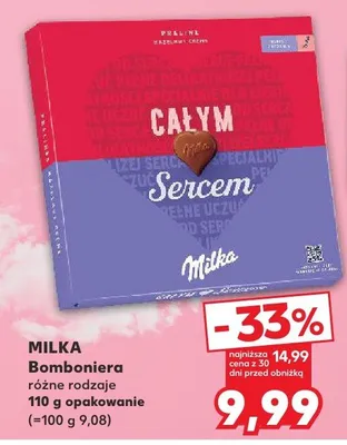 Bombonierka różne rodzaje promocja w Kaufland