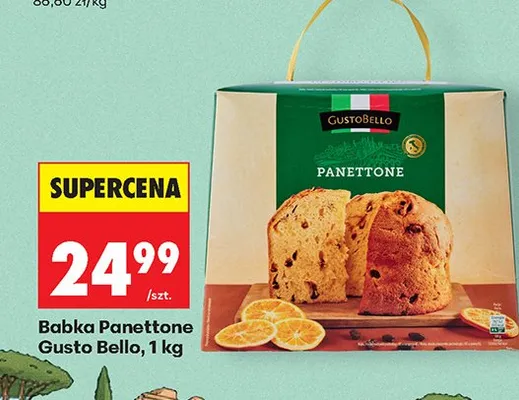 Babka Panettone promocja w Biedronka