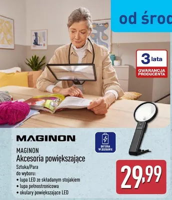 Akcesoria powiększające promocja w Aldi