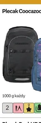 Plecak Coocazoo Black promocja w Empik