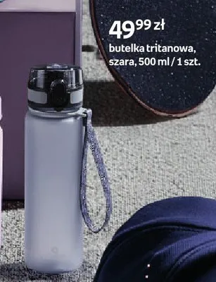 Butelka tritanowa Rockle szara 500 ml promocja w Empik