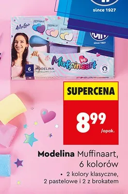 Modelina Astra Muffinaart promocja w Biedronka