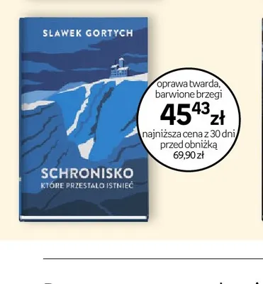 Książka Sławek Gortych Schronisko, które przestało istnieć promocja w Empik
