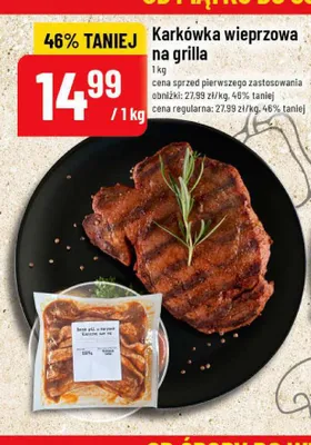 Karkówka wieprzowa na grilla promocja w POLOmarket