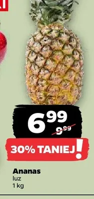 Ananas luz promocja w Netto