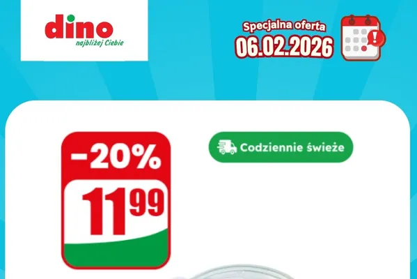 Borówka amerykańska promocja w Dino