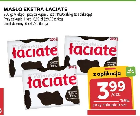 Masło ekstra łaciate promocja w Stokrotka