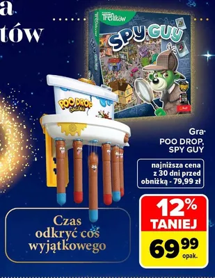 Gra Poo Drop promocja w Carrefour Market