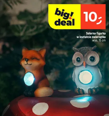 Solarna figurka w kształcie zwierzątka promocja w Dealz