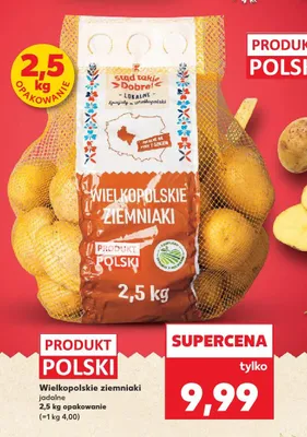 Wielkopolskie ziemniaki jadalne promocja w Kaufland