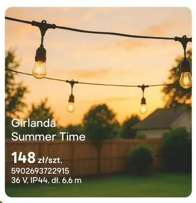 Girlanda Summer Time promocja w Castorama