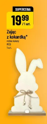 Zając z kokardką promocja w POLOmarket