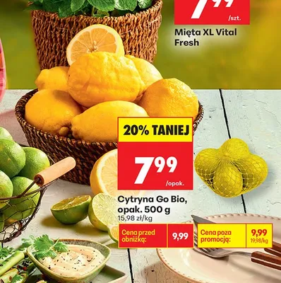 Cytryna Go Bio promocja w Biedronka