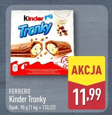 Kinder Tronky promocja w Aldi