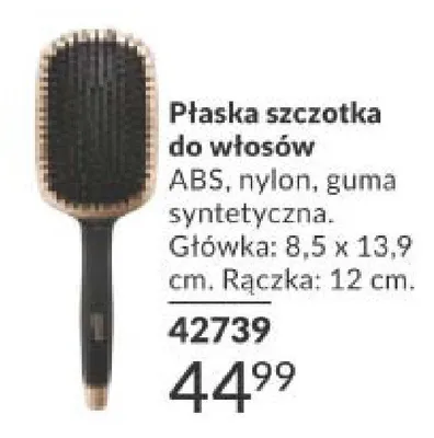 Płaska szczotka do włosów promocja w AVON