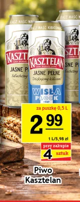 Piwo Kasztelan promocja w Gram Market
