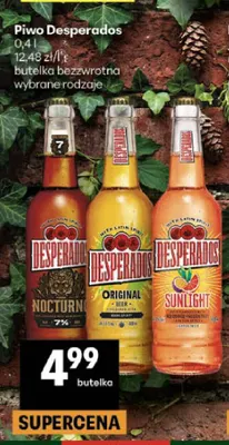 Piwo Desperados Nocturno promocja w Delikatesy Centrum