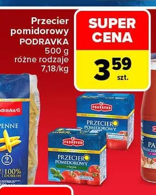 Przecier pomidorowy Podravka promocja w Carrefour