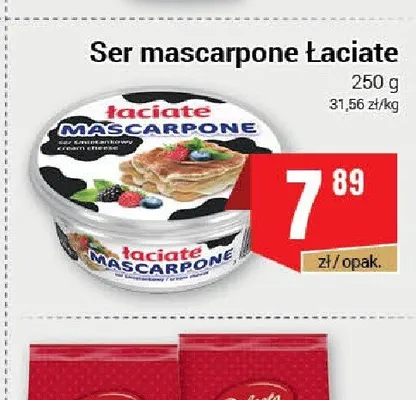 Ser mascarpone Łaciate promocja w Premium Nasz Sklep