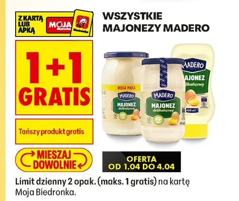 Majonez promocja w Biedronka