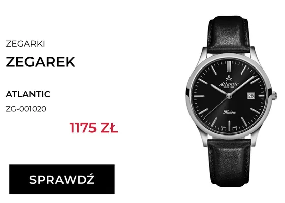 Zegarek Atlantic promocja w Briju