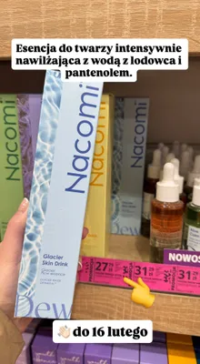 Esencja do twarzy Glacier Skin Drink promocja w Hebe